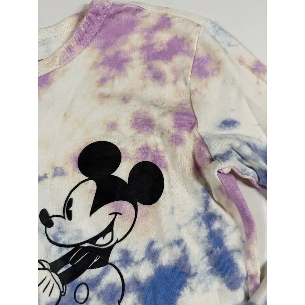Gap Kids Disney Mickey & Minnie Tie Dye Pajama Set Girls Size 10